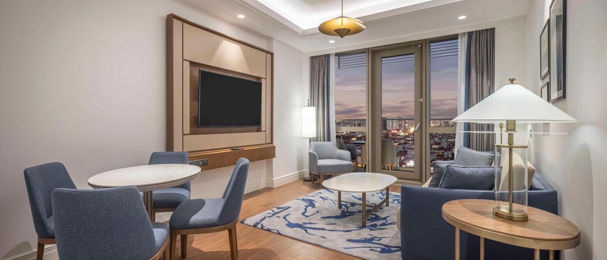 Hilton Mall Of Istanbul Ngoại thất bức ảnh A suite at the hotel