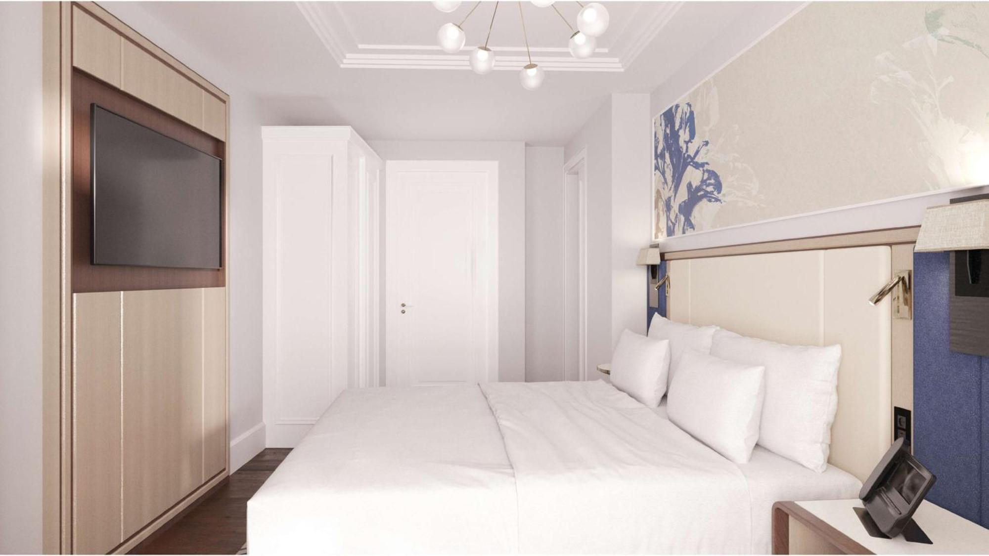 Hilton Mall Of Istanbul Ngoại thất bức ảnh A bedroom in the new hotel
