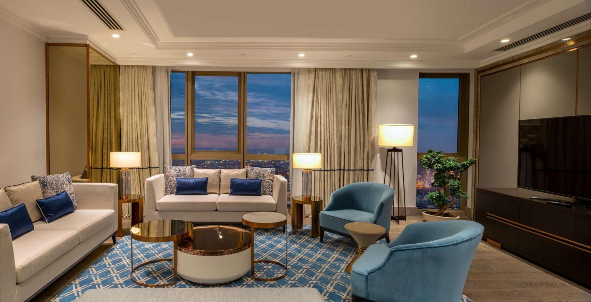 Hilton Mall Of Istanbul Ngoại thất bức ảnh A living room at the hotel