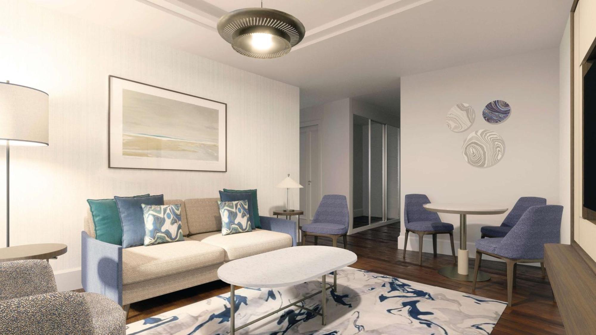 Hilton Mall Of Istanbul Ngoại thất bức ảnh A staged living room