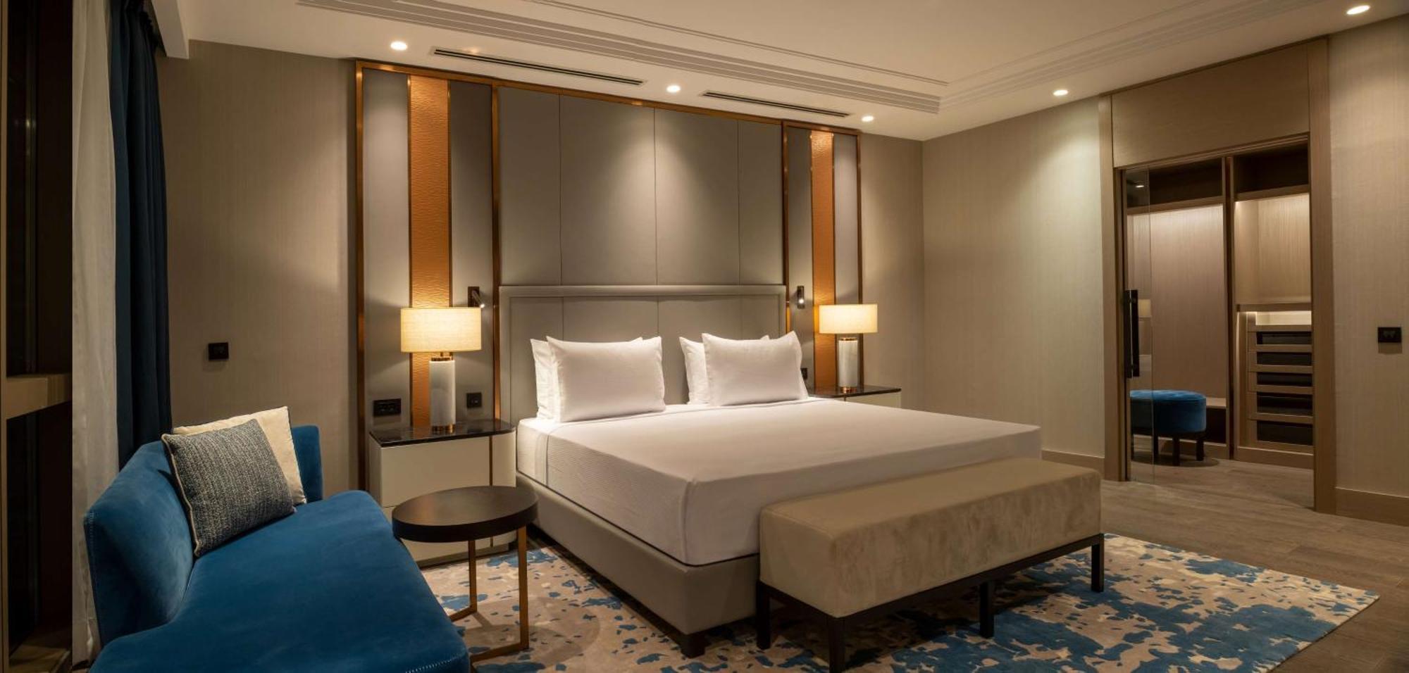 Hilton Mall Of Istanbul Ngoại thất bức ảnh A bedroom at the hotel