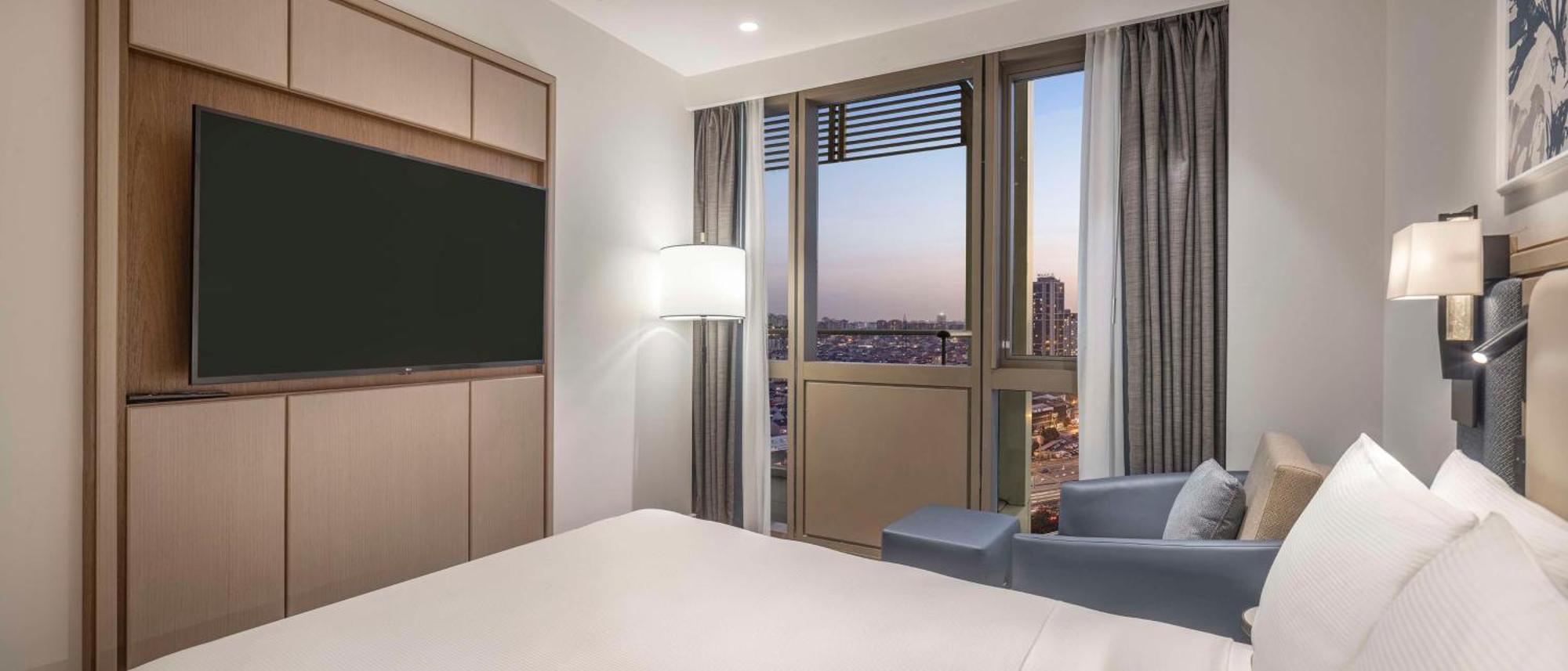 Hilton Mall Of Istanbul Ngoại thất bức ảnh A bedroom at the hotel